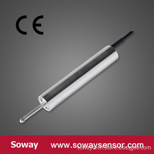 Soway spring loaded LVDT linear position sensor